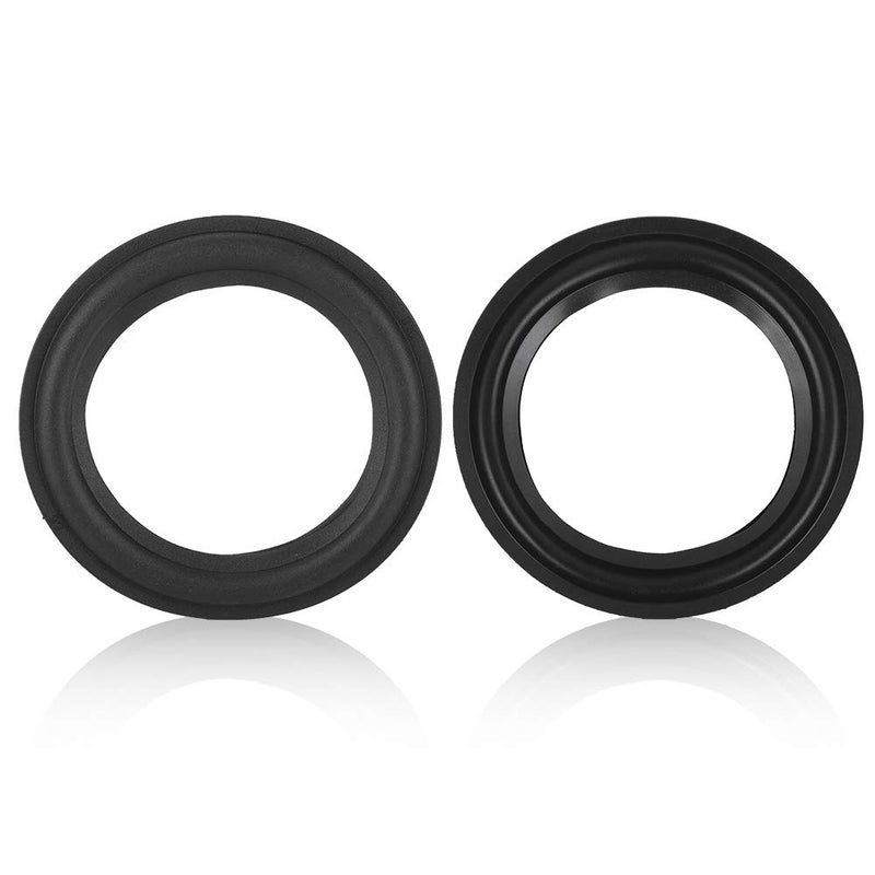Serounder Speaker Surround Foam, Replacement Subwoofer Rubber Rim Circle Side Woofer Repair Part(5-inch) - Image 1
